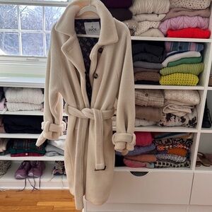 DUCE Cream Teddy Jacket for Women